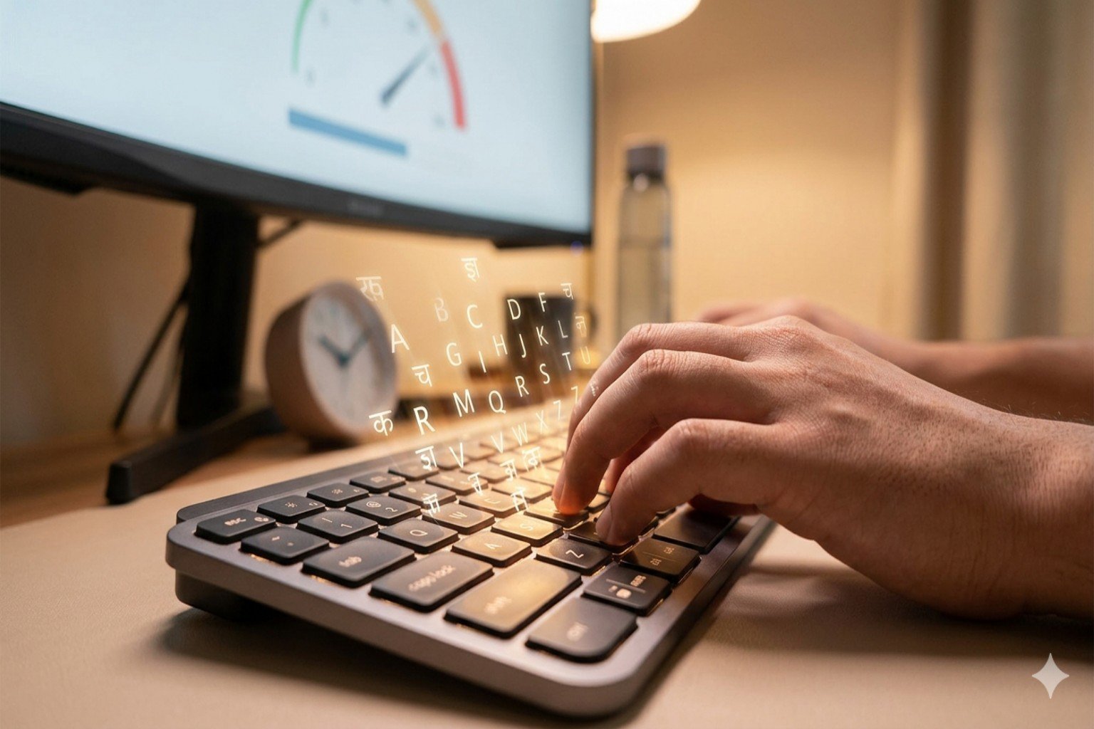 Hindi and English Typing